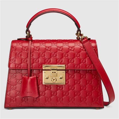 gucci padlock shoulder bag red|authentic gucci padlock bag.